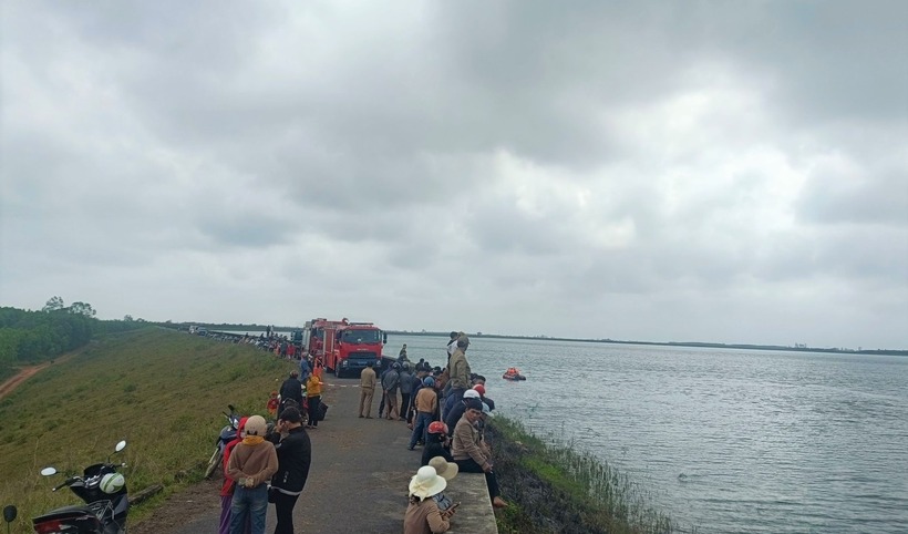 Đập Trúc Kinh nơi xảy ra sự việc. Ảnh: Báo Quảng Trị