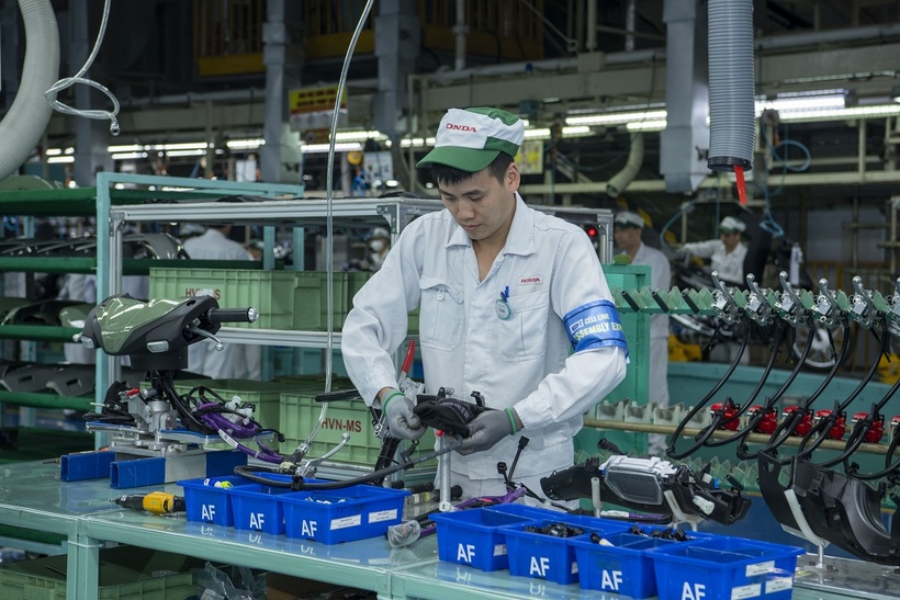 Honda Việt Nam chào mừng xuất xưởng chiếc xe gắn máy điện ICON e: đầu tiên Công nghệ xanh – Đồng hành cùng tương lai bền vững - 4