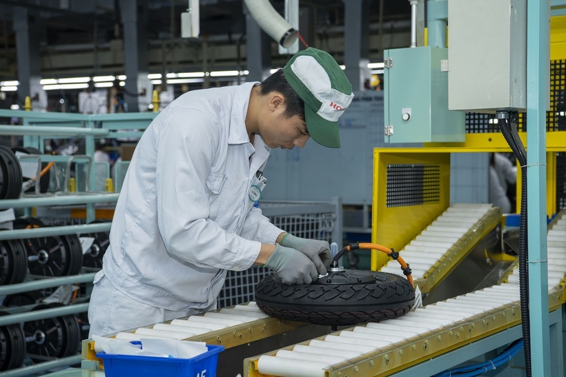 Honda Việt Nam chào mừng xuất xưởng chiếc xe gắn máy điện ICON e: đầu tiên Công nghệ xanh – Đồng hành cùng tương lai bền vững - 5