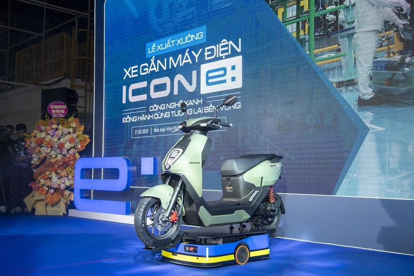 Honda Việt Nam chào mừng xuất xưởng chiếc xe gắn máy điện ICON e: đầu tiên Công nghệ xanh – Đồng hành cùng tương lai bền vững - 2