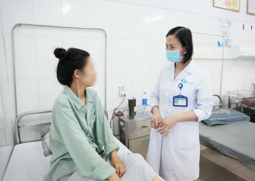 Sau mổ 3 ngày, sức khỏe của bệnh nhân ổn định, phục hồi tốt. Ảnh: Sức Khỏe & Đời Sống