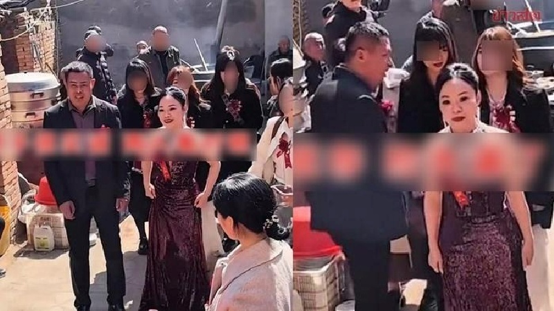 Cô dâu năm nay 52 tuổi, còn chú rể 43 tuổi. Ảnh: Saostar.