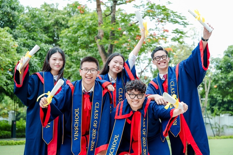 80% học sinh Vinschool trúng tuyển vào các trường đại học hàng đầu trong và ngoài nước trước khi tốt nghiệp THPT (Năm 2024)