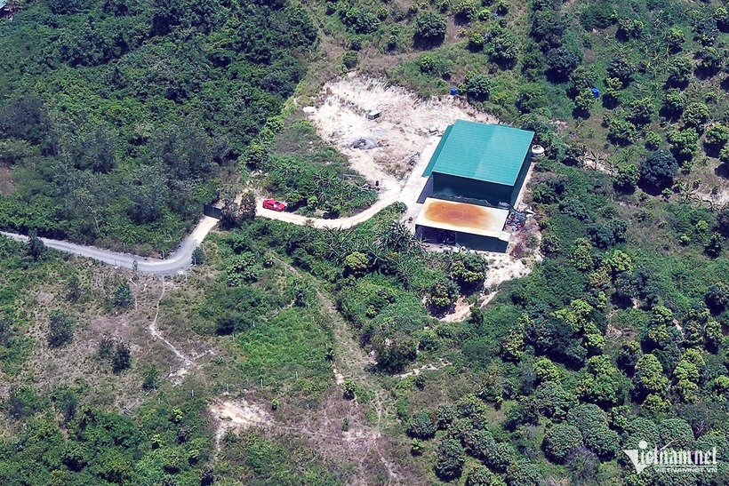 Khu đất được nhóm tội phạm ma túy thuê 100 triệu đồng/năm. Ảnh: VietNamnet