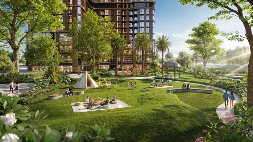 The Cosmopolitan tận hưởng hơn 40ha cảnh quan xanh và tiện ích ngoài trời