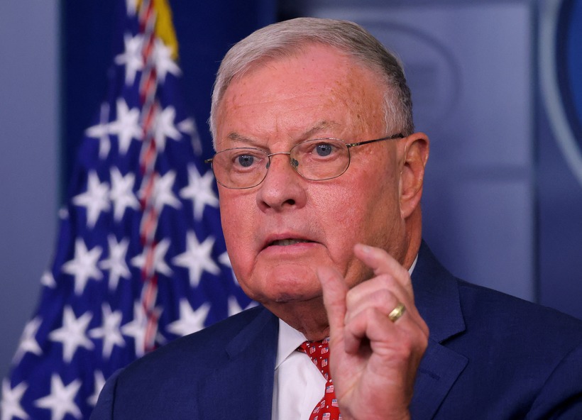 Đặc phái viên Mỹ Keith Kellogg. Ảnh: Reuters