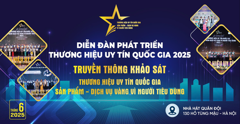 Diễn đàn Phát triển Thương hiệu Uy tín Quốc gia 2025 và Lễ Công bố Thương hiệu Uy tín Quốc gia năm 2025 - 1