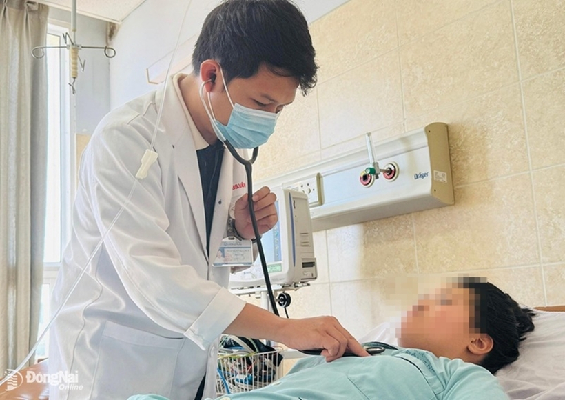 Sau phẫu thuật 3 ngày, bệnh nhân đã ổn định, sẽ sớm được xuất viện. Ảnh: Báo Đồng Nai