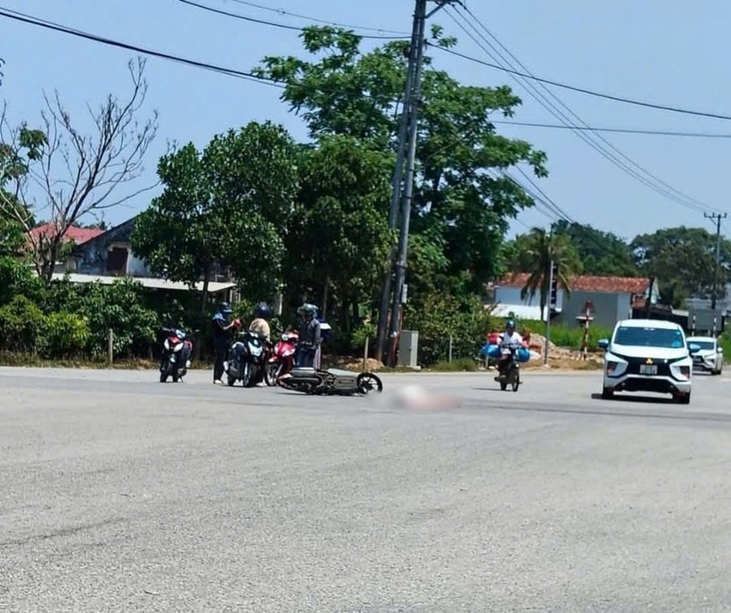 Hiện trường xảy ra vụ tai nạn. Ảnh: Báo Gia Lai.