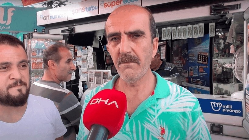 Ông Dursun Kocyigit chia sẻ niềm vui sau khi trúng số. Ảnh: Turkey/Dân trí