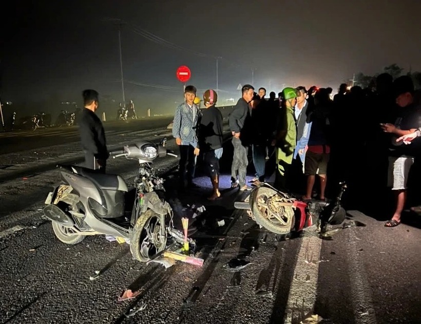 Hiện trường xảy ra vụ việc. Ảnh: PLO.