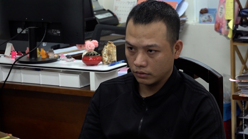 Lâm Đặng Thanh Quân bị khởi tố về tội Chống người thi hành công vụ. Ảnh: Dân Việt.