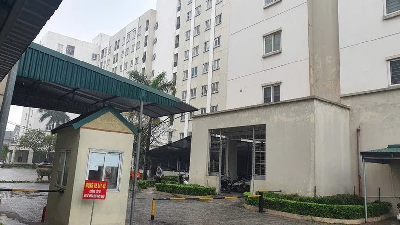 Chung cư xảy ra sự việc. Ảnh: Pháp luật TP.HCM