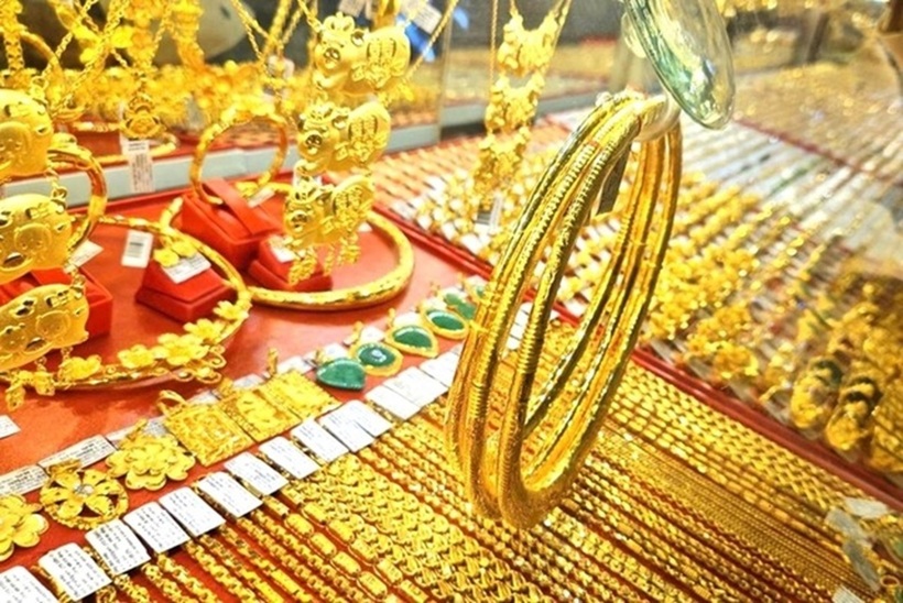 Cập nhật giá vàng thế giới, giá vàng trong nước các thương hiệu vàng Bảo Tín Minh Châu vàng Rồng Thăng Long; vàng SJC, vàng DOJI, vàng PNJ. Ảnh minh họa