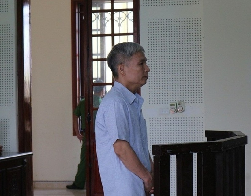 Bị cáo Hoàng Đình Nam tại phiên tòa. (Ảnh: Người lao động)