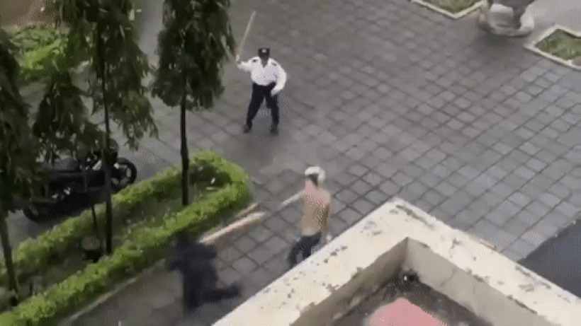 Hiện trường vụ việc. Ảnh: Dân Trí