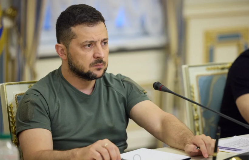 Tổng thống Ukraine Volodymyr Zelensky. Ảnh: Reuters