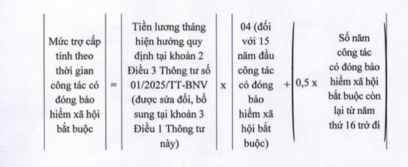 Bộ Nội vụ hướng dẫn cách tính hưởng chế độ với người nghỉ hưu trước tuổi từ 2-5 năm - 3