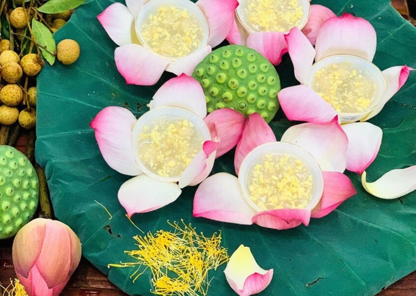 Chè sen long nhãn.