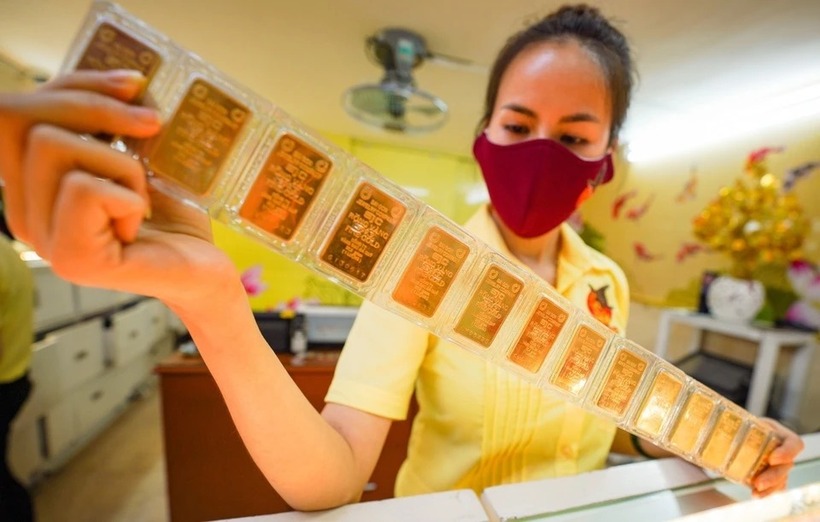 Công ty Vàng bạc đá quý Sài Gòn (SJC) lên kế hoạch doanh số bán vàng tăng vọt năm 2025. (Ảnh: ZNews)