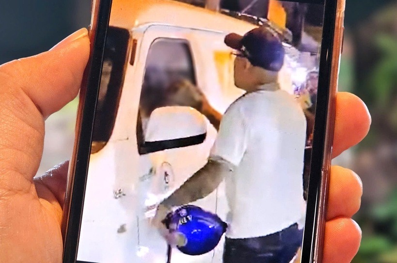 Hình ảnh ghi lại sự việc. Ảnh: Dân Trí