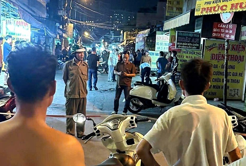 Hiện trường vụ việc. Ảnh: Dân Trí