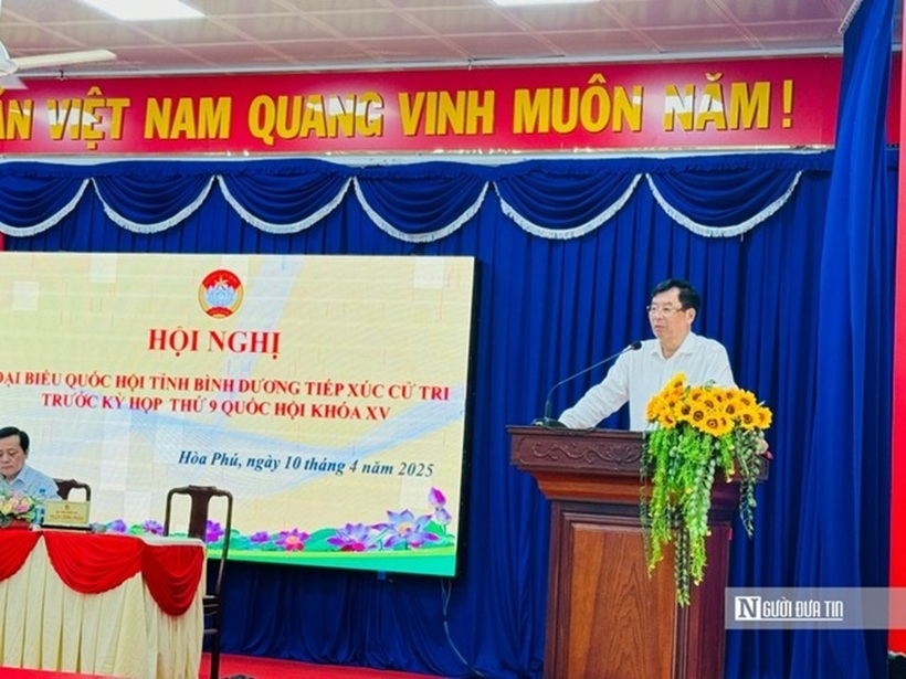 Đại biểu Quốc hội Trần Công Phàn thông tin nhiều vấn đề tới cử tri.