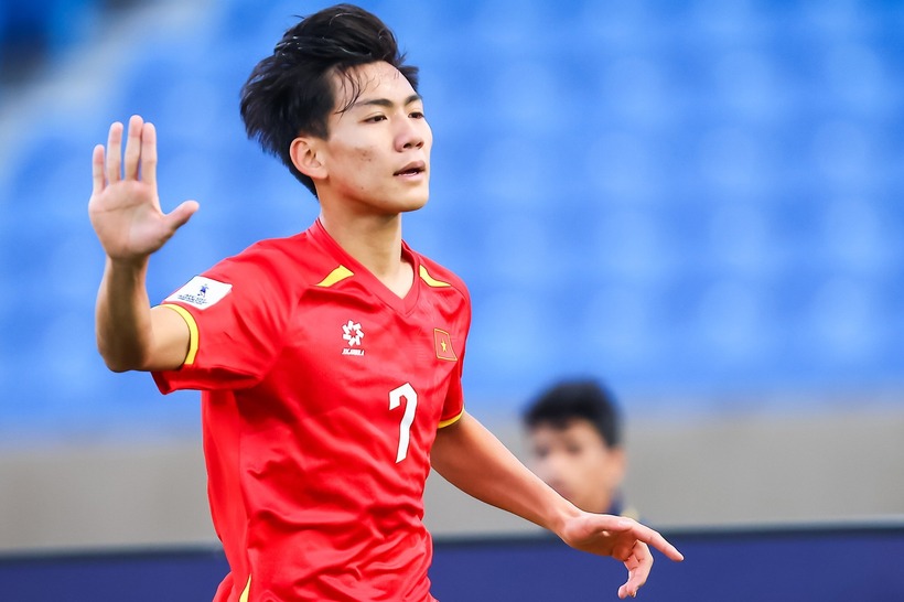 Dù khởi đầu tốt nhưng U17 không thể giữ lợi thế đến khi kết thúc trận đấu. Ảnh: AFC