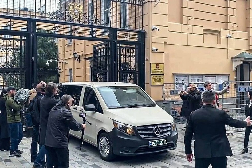Phái đoàn Nga và Mỹ đã hội đàm kín hơn 5 giờ đồng hồ tại Istanbul, Thổ Nhĩ Kỳ hôm10/4. Ảnh: Tass