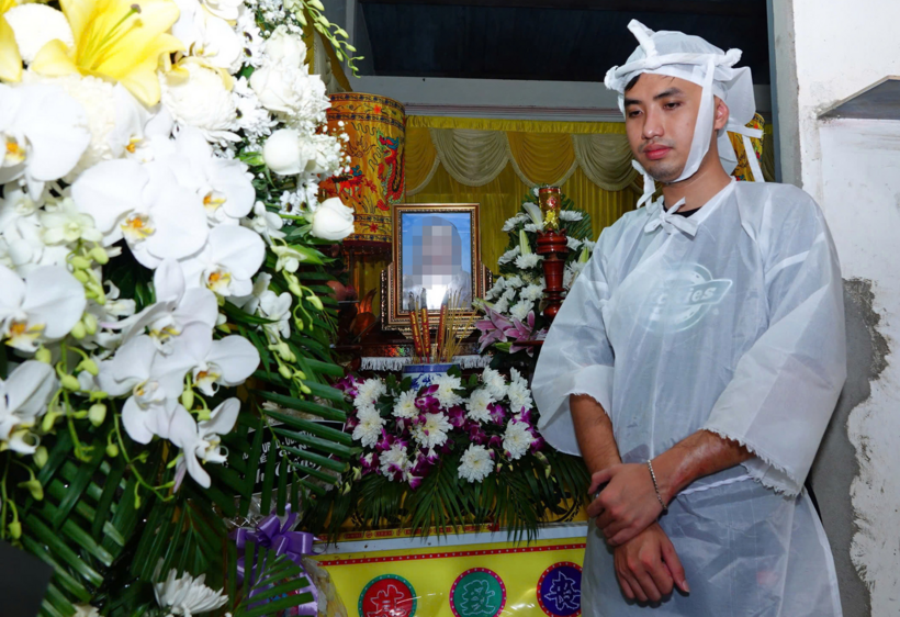 Anh Duy đau đớn khi mất đi 4 người thân. (Ảnh: Vietnamnet)