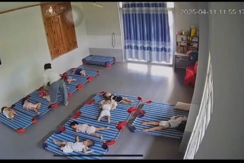 Sau khi sự việc xảy ra, lãnh đạo xã Quế Mỹ và huyện Quế Sơn đã chỉ đạo cơ quan chức năng vào cuộc điều tra, làm rõ. (Ảnh cắt từ clip)