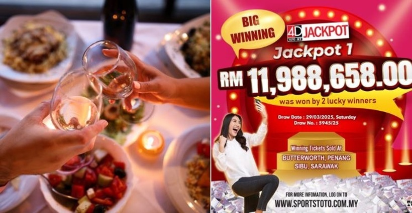 Sau bữa tối kỷ niệm ngày cưới lãng mạn cùng vợ, nam bác sĩ "ẵm" độc đắc 68 tỷ. Ảnh: Mothership