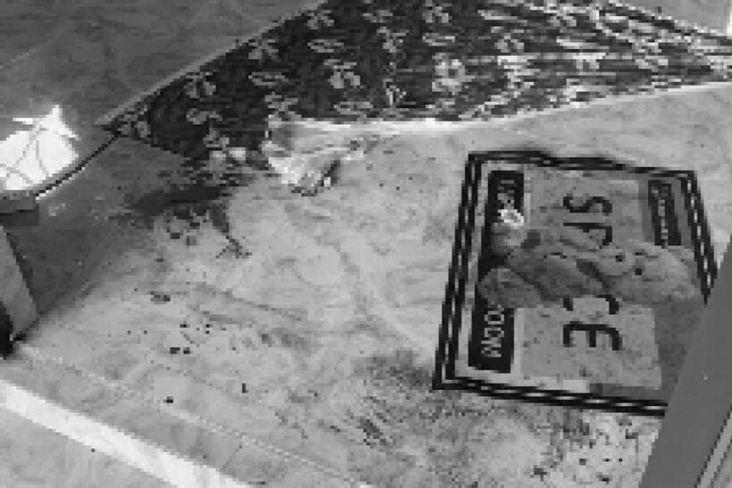 Hiện trường vụ việc. Ảnh: Dân Trí