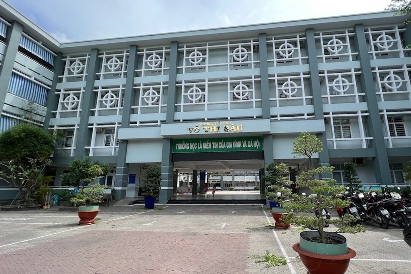 Trường Tiểu học Võ Thị Sáu, nơi xảy ra vụ việc. Ảnh: Dân trí
