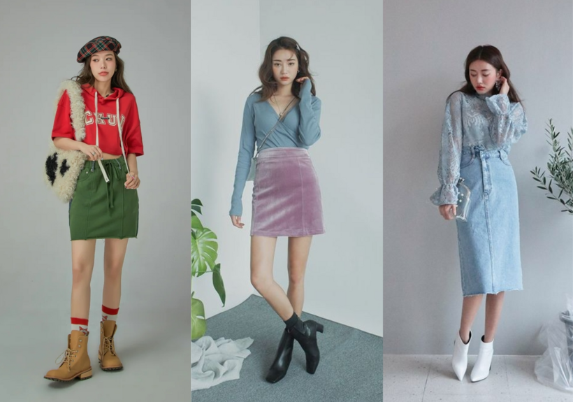 Sự kết hợp màu sắc có thể làm bộ trang phục trở nên rối mắt.