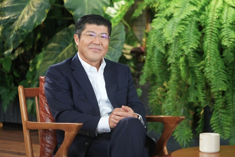 Ông Tsutomu Nara – Tổng Giám đốc Công ty Ajinomoto Việt Nam gửi lời chúc mừng đến các bạn sinh viên đã tốt nghiệp trong năm vừa qua.