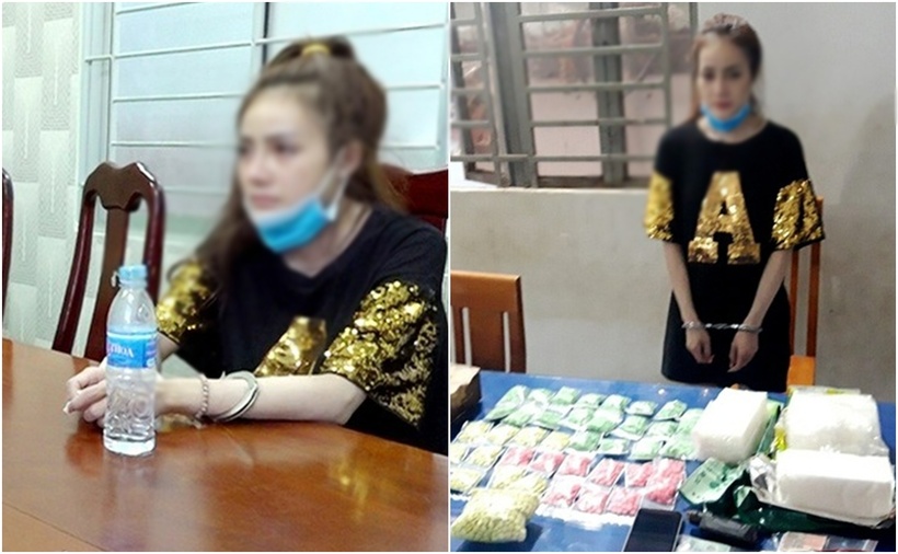 Như Ý cùng tang vật. (Ảnh: CAND)