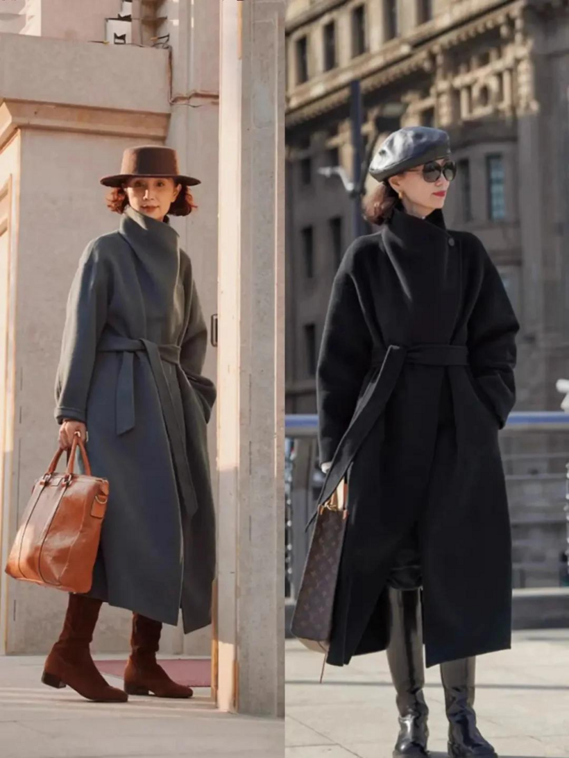 . Phụ nữ trên 50 tuổi nên ưu tiên các chất liệu vải tự nhiên như len, cashmere, vải dạ hoặc cotton...