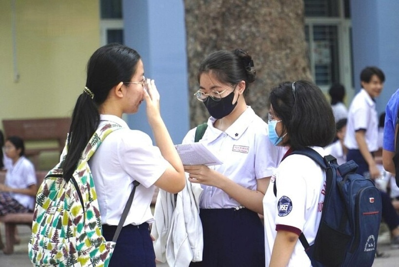 Năm 2025, TP.HCM tuyển hơn 70.000 học sinh vào lớp 10 công lập, tương đương khoảng 79% số tốt nghiệp THCS. Ảnh minh họa