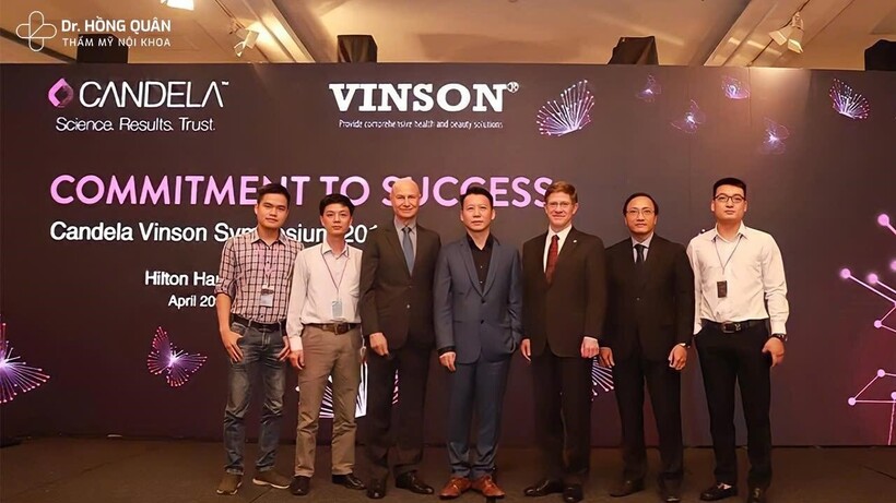 Bác sĩ Quân tham dự các hội thảo về chuyên ngành trẻ hóa trong và ngoài nước