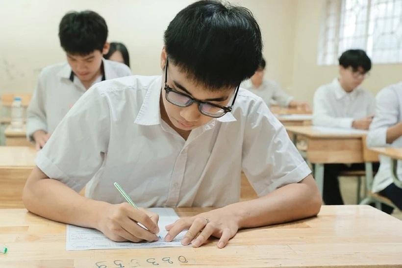 Thí sinh sẽ bắt đầu đăng ký dự thi tốt nghiệp THPT năm 2025 từ 21/4 đến 17h ngày 28/4. Ảnh minh họa