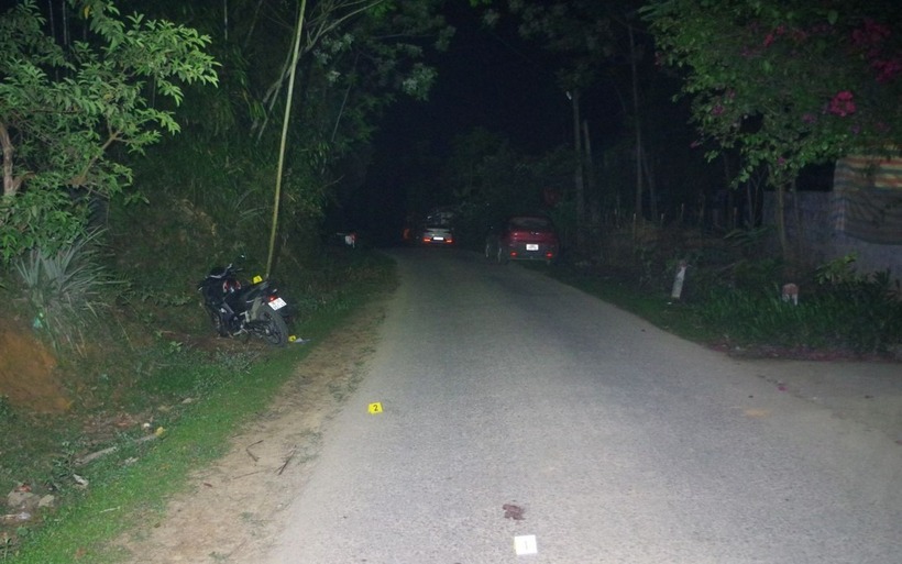 Hiện trường xảy ra vụ tai nạn. Ảnh: Báo Phụ nữ Việt Nam.