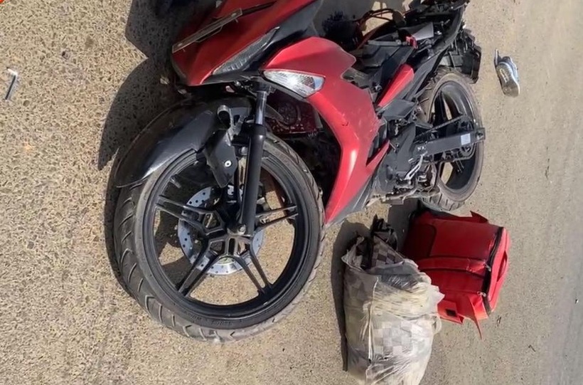 Hiện trường xảy ra vụ tai nạn. Ảnh: Báo Xây dựng.