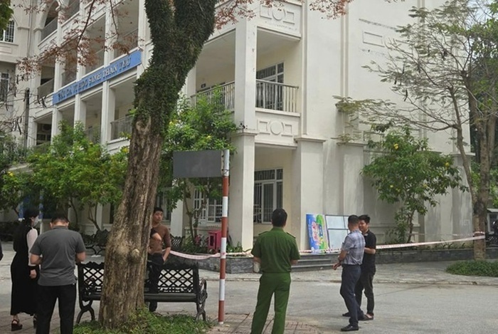 Hiện trường xảy ra vụ việc. Ảnh: Báo Người lao động.