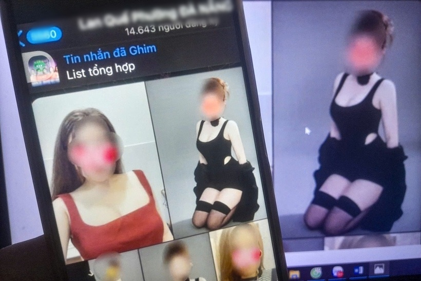 Những hình ảnh đăng trên nhóm "Lan Quế Phường" để "chào hàng". Ảnh: Dân Trí