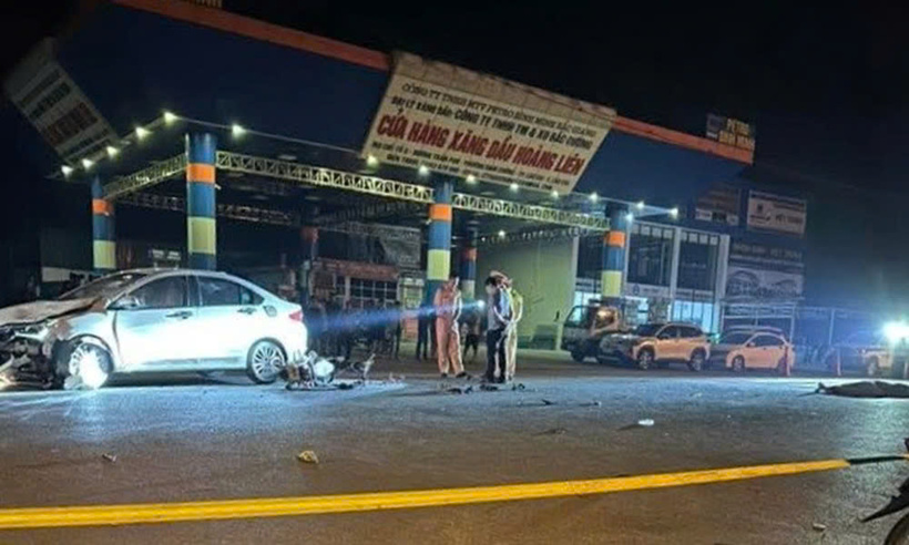 Hiện trường vụ tai nạn. (Ảnh: CALC)