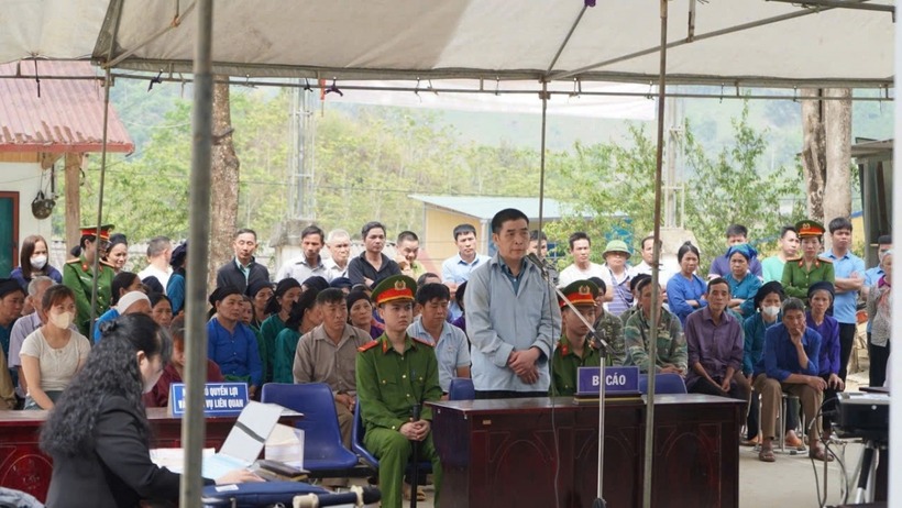 Hình ảnh phiên xét xử. Ảnh: VOV