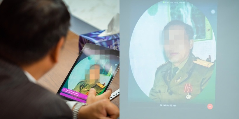 Người đàn ông U50 nghẹn ngào khi "gặp" lại bố đã khuất