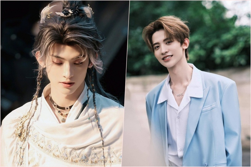 Thường Hoa Sâm gây ấn tượng với gương mặt điển trai và chiều cao nổi bật.