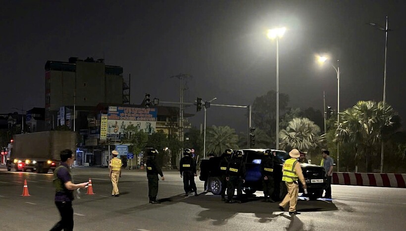 Công an tỉnh Bắc Ninh đã phối hợp các đơn vị nghiệp vụ Bộ Công an và Công an tỉnh Quảng Ninh bắt giữ các đối tượng. Ảnh: VietNamNet